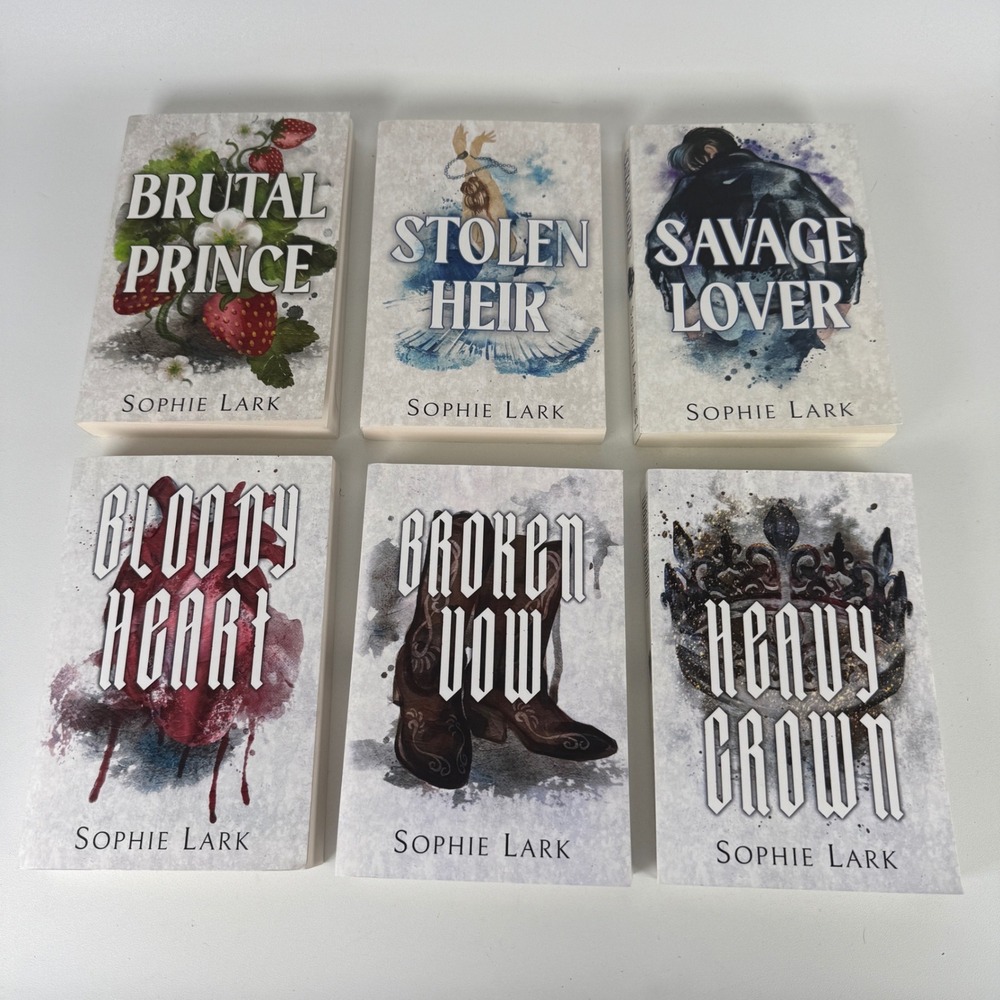 Sophie Lark Brutal Birthright Series Complete 6 Book Set Paperback Bloom Books